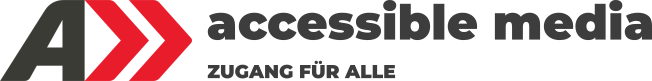 Logo von accessible media