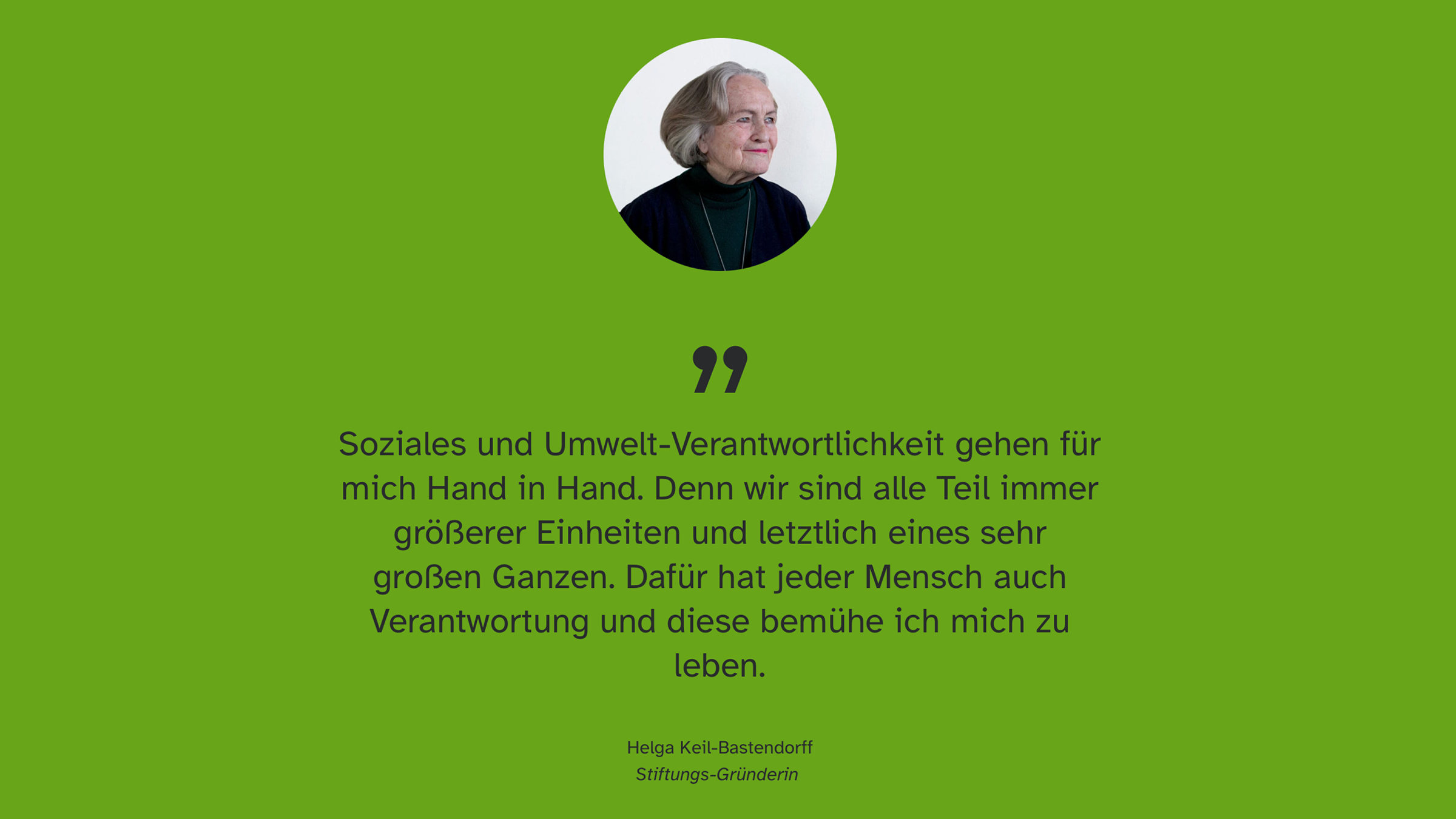 Bildschirmaufnahme der Website der Stiftung Helga Keil Bastendorff – umgesetzt von i-kiu.