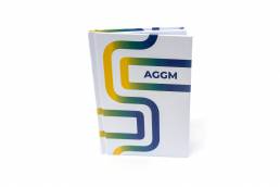 AGGM Austrian Gas Grid Management - Corporate Design Notizbuch - Referenz i-kiu