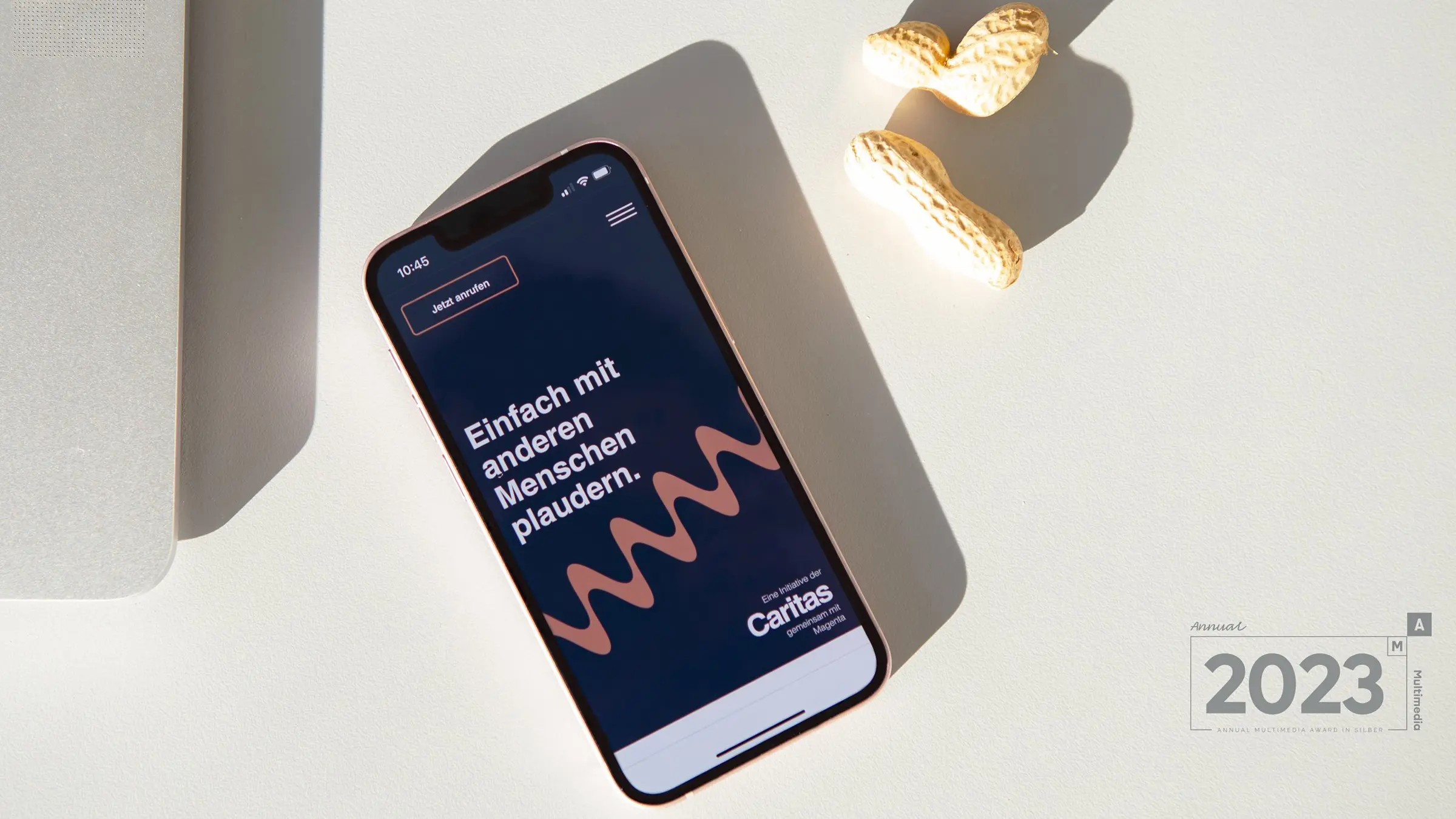 Mobile Ansicht der Plauderraum-Website – umgesetzt von i-kiu.