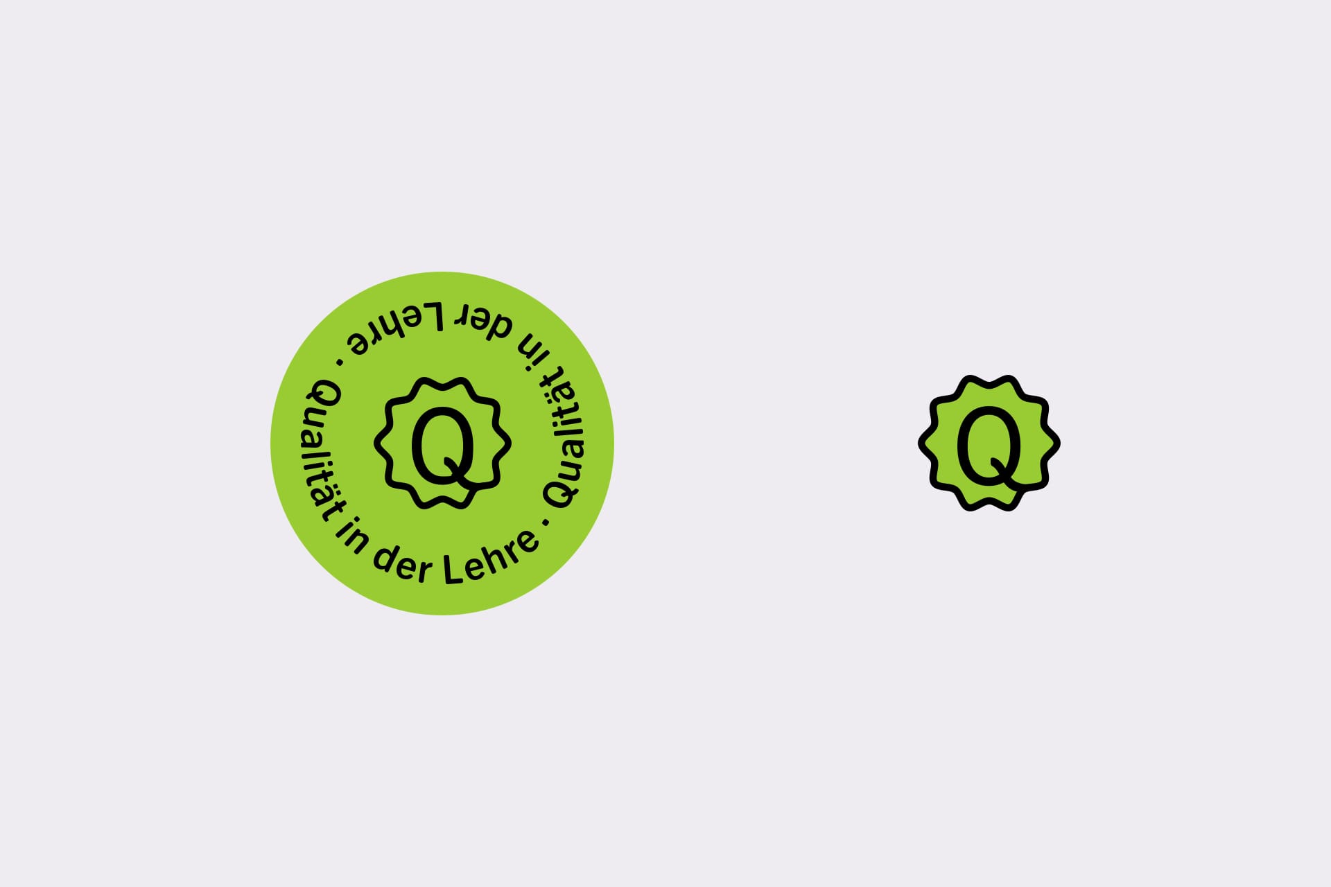 Logo von Qualität in der Lehre – umgesetzt von i-kiu.